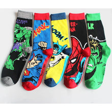 Load image into Gallery viewer, Cotton Men Socks Funny