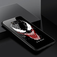 Load image into Gallery viewer, Coque Luxury Brand Marvel Avengers Venom Shockproof Tempered Glass Case For Samsung Galaxy s8 s9 Plus Note 8 9 s9plus Back Cover
