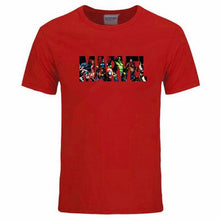 Load image into Gallery viewer, New Fashion Marvel Short Sleeve T-shirt Men Superhero print t shirt O-neck comic Marvel