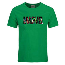 Load image into Gallery viewer, New Fashion Marvel Short Sleeve T-shirt Men Superhero print t shirt O-neck comic Marvel