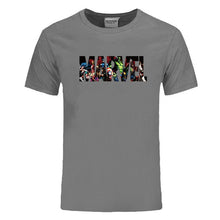 Load image into Gallery viewer, New Fashion Marvel Short Sleeve T-shirt Men Superhero print t shirt O-neck comic Marvel