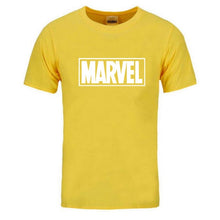 Load image into Gallery viewer, New Fashion Marvel Short Sleeve T-shirt Men Superhero print t shirt O-neck comic Marvel
