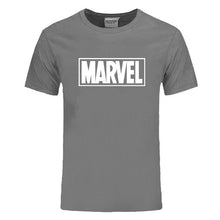 Load image into Gallery viewer, New Fashion Marvel Short Sleeve T-shirt Men Superhero print t shirt O-neck comic Marvel