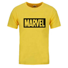 Load image into Gallery viewer, New Fashion Marvel Short Sleeve T-shirt Men Superhero print t shirt O-neck comic Marvel