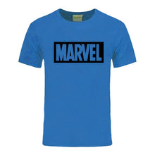 Load image into Gallery viewer, New Fashion Marvel Short Sleeve T-shirt Men Superhero print t shirt O-neck comic Marvel