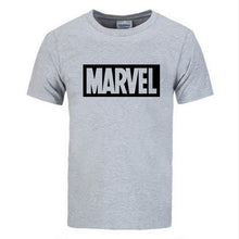 Load image into Gallery viewer, New Fashion Marvel Short Sleeve T-shirt Men Superhero print t shirt O-neck comic Marvel