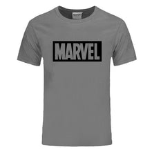 Load image into Gallery viewer, New Fashion Marvel Short Sleeve T-shirt Men Superhero print t shirt O-neck comic Marvel