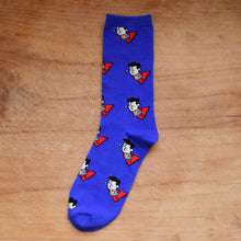 Load image into Gallery viewer, Marvel Comics Hero General Socks cartoon Iron Man Captain America Knee-High Warm