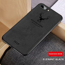 Load image into Gallery viewer, Ultra-thin Luxury Batman Christmas Deer Pattern Soft Silicone Colth Case For iPhone XS MAX XR X 6 6s 7 8 Plus Back Cover Coque