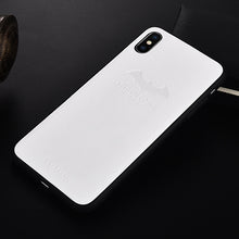 Load image into Gallery viewer, Ultra-thin Soft Silicone Leather Batman Pattern Phone Case For iPhone XS Max XR 6 6s 7 8 Plus X 10 Anti-knock Case Back Cover