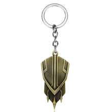 Load image into Gallery viewer, The Avengers Captain America Keychain Superhero Star Shield Pendant Keyring Car Key Chain Accessories Batman Marvel Key Chains