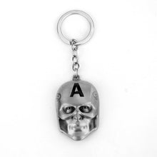 Load image into Gallery viewer, The Avengers Captain America Keychain Superhero Star Shield Pendant Keyring Car Key Chain Accessories Batman Marvel Key Chains