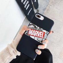 Load image into Gallery viewer, New American comics Soft silicon cover case for iphone 6 S 6S 7 7plus 8 8plus X 10 XR XS Max nda