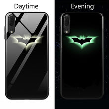 Load image into Gallery viewer, Marvel Venom  Luminous Glass Case For Huawei P20 P 20 Pro Lite Black Panther iron Man Phone Cover Coque