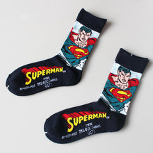 Load image into Gallery viewer, USA Fashion Cartoon Anime Superhero Socks Men