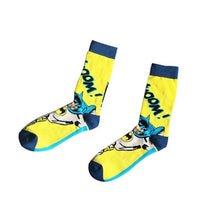 Load image into Gallery viewer, USA Fashion Cartoon Anime Superhero Socks Men