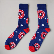 Load image into Gallery viewer, USA Fashion Cartoon Anime Superhero Socks Men