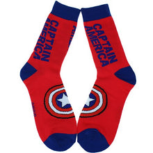 Load image into Gallery viewer, USA Fashion Cartoon Anime Superhero Socks Men