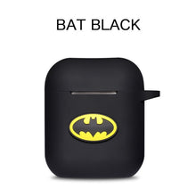 Load image into Gallery viewer, Marvel Batman Patterned Wireless Bluetooth Earphone Soft Silicone Case DIY Protective Cover For Apple Airpods Charging Case