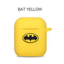 Load image into Gallery viewer, Marvel Batman Patterned Wireless Bluetooth Earphone Soft Silicone Case DIY Protective Cover For Apple Airpods Charging Case
