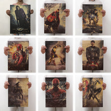 Load image into Gallery viewer, mling 1PC 51.5x36cm Movie Marvel Series Poster Avengers Infinity War Retro Poster Wall Stickers  For Living Room Home Decoration