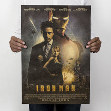 Load image into Gallery viewer, mling 1PC 51.5x36cm Movie Marvel Series Poster Avengers Infinity War Retro Poster Wall Stickers  For Living Room Home Decoration
