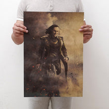 Load image into Gallery viewer, mling 1PC 51.5x36cm Movie Marvel Series Poster Avengers Infinity War Retro Poster Wall Stickers  For Living Room Home Decoration