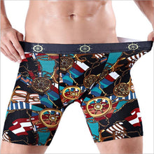 Load image into Gallery viewer, Novel Comfortable Long Leg Short Leg Men flower lion print Boxers Shorts Male Underpants Man Underwear Boxer Underpants cuecas