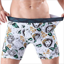 Load image into Gallery viewer, Novel Comfortable Long Leg Short Leg Men flower lion print Boxers Shorts Male Underpants Man Underwear Boxer Underpants cuecas