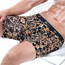 Load image into Gallery viewer, Novel Comfortable Long Leg Short Leg Men flower lion print Boxers Shorts Male Underpants Man Underwear Boxer Underpants cuecas