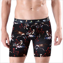 Load image into Gallery viewer, Novel Comfortable Long Leg Short Leg Men flower lion print Boxers Shorts Male Underpants Man Underwear Boxer Underpants cuecas