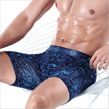 Load image into Gallery viewer, Novel Comfortable Long Leg Short Leg Men flower lion print Boxers Shorts Male Underpants Man Underwear Boxer Underpants cuecas